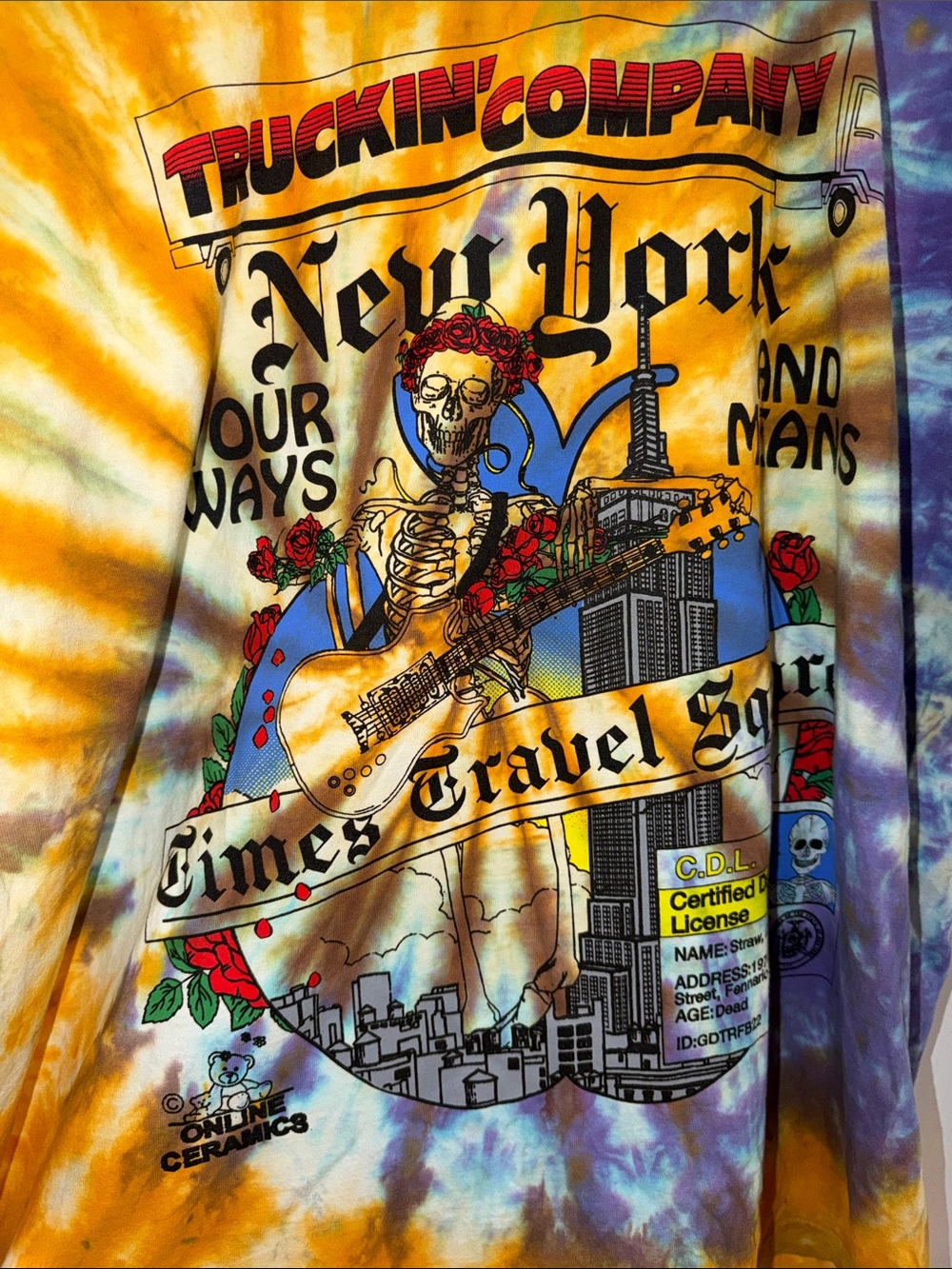 Dead & Company Citi Field Queens New York One of a Kind Concert Shirt never worn